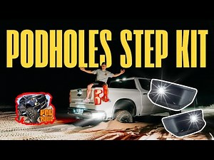 Pod Holes Step Kit (2019-2024 Silverado & Sierra)