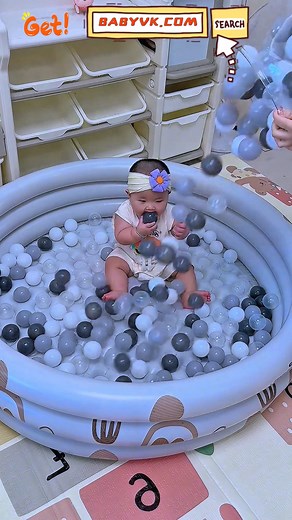 BabyVK® on Instagram: "Turn any room into a mini playground with the Inflatable Ball Pit!  Shop Link: https://babyvk.com #Baby #MustHaves #BabyVK #CuteBaby #BabyCare #Playtime #BallPitFun #ToddlerPlay #IndoorFun #ColorfulPlay #BabyEntertainment #InflatableToys #BabyRoomIdeas #ScreenFreePlay #FunAtHome #ParentFavorites #BabyGear #HappyBaby"