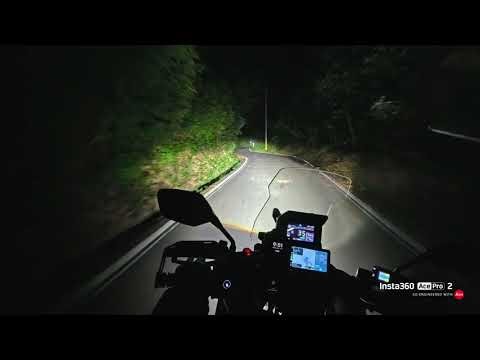 insta360 ACE PRO 2 | PureVideo at night | 4K