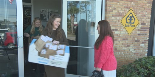 Backpack Blessings PCB packing surprises for local kids