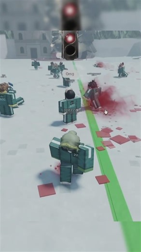 Recreating the Squid Game doll scene in Roblox #roblox #squidgame #viral