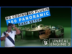 Unreal Engine 5 360 Panoramic EASY! | No coding No Plugins