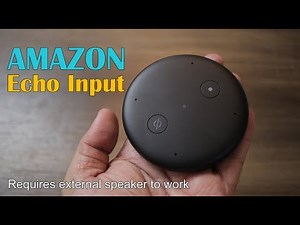 Amazon Echo Input review - makes your speaker smart, the Accidental Amazon Echo (without speaker)
