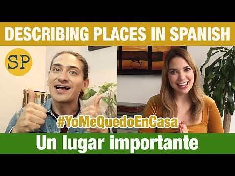 Learn Spanish Descriptions | Describing Places in Spanish | Adjectives