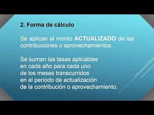 CADEFI - Calculation of updates and surcharges on contributions - 2016