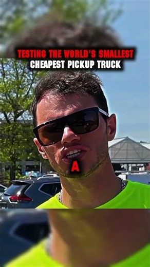 testing the world's smallest cheapest pickup truck