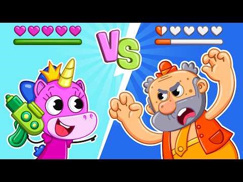 Крошка Мими Против Великана! | Кто Победит? | Веселые Детские Истории | Крошка Мими🦄