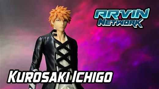 Banpresto Kurosaki Ichigo Fullbring Bankai Solid & Souls figure unboxing review