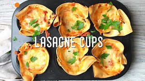 137K views · 322 reactions | Need to take a plate? Try these mouthwatering Mini Lasagne Cups this weekend.  Get the recipe: https://trib.al/fPNML9u | Best Recipes | Facebook