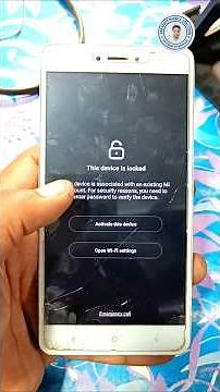 This device is locked Mi Note 4 mi account unlock Process 🤔