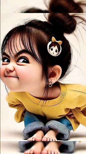 what a magic of Ghibli trend 😍🤣🫰 #rhythm #cute #veronica #family #love