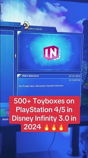 500+ Toyboxes on Playstation 4/5 in Disney Infinity 3.0 in 2024 🔥🔥🔥 #disneyinfinity #disney