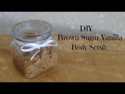 DIY Brown Sugar Vanilla Body Scrub!