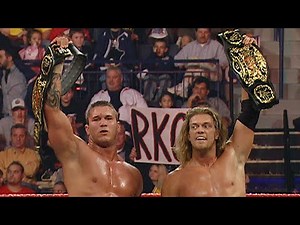Matt and Jeff Hardy vs. Edge and Randy Orton - World Tag Team Championship Match