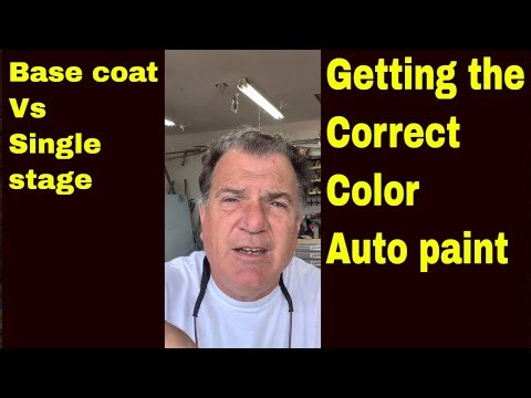 Single Stage vs Two Stage Paint Matching Explained (Why One Is HARDER!)