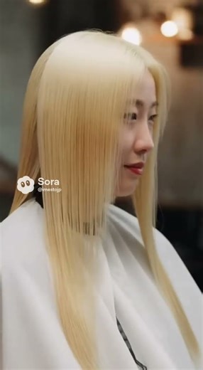 金髪坊主にしてください４ #ai #haircut #ヘアカット #hair #sora2 #金髪 #ショートカット