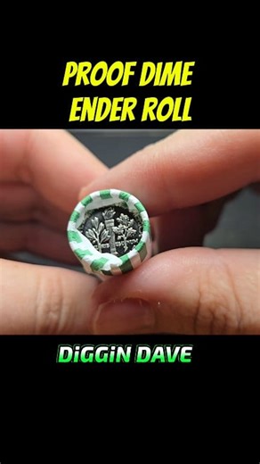 RARE Proof Dime Ender Opened LIVE! #coins #coin #coinrollhunting #coinrollhunt #coincollecting #coinsworthmoney #diggindave #proof #Dime #dimes | Diggin Dave