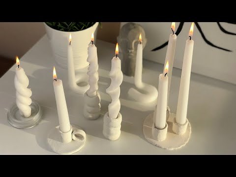 🕯 Homemade Candle Holder Ideas (DIY) 🕯