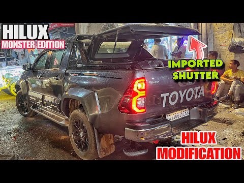 2025 Hilux Monster Modification 💥 First Time in India 💥 GR Kit Installed ✅