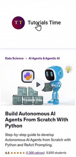 Build Autonomous AI Agents From Scratch With Python