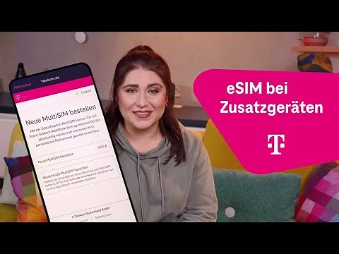 Telekom: eSIM bei Zusatzgeräten