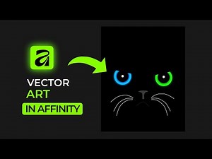 Vector Art DRAWING In Affinity By Canva