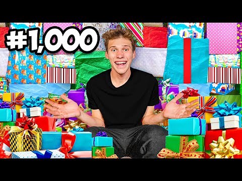 Giving Away 1,000 Presents in 24 Hours