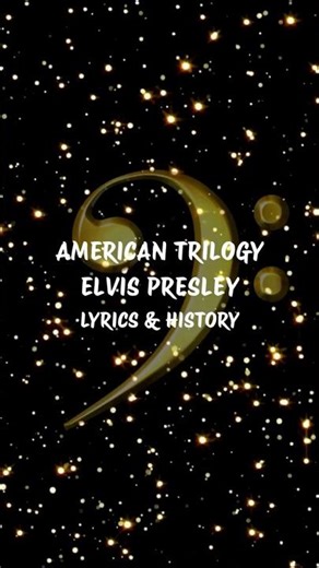ELVIS PRESLEY - AMERICAN TRILOGY #lyricshorts #globalmusic #musicnostalgia #70snostalgia