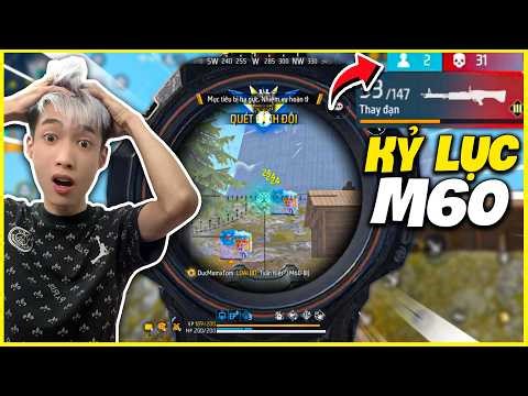 RECORD 31 Kills with M60 Without Skin, German Destroyer Dominates Map!!!