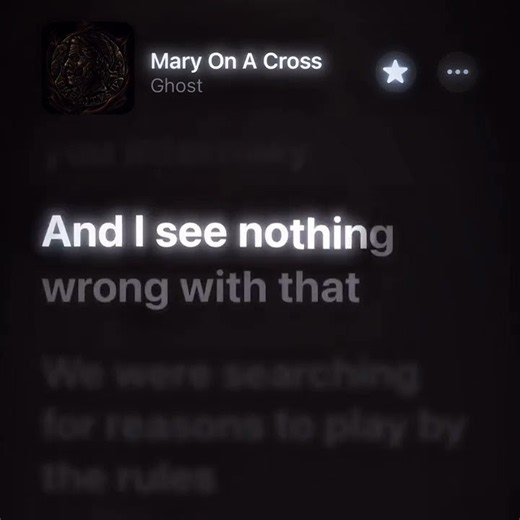 Ghost - Mary On A Cross (Lyrics) 🎧 #music #lyrics