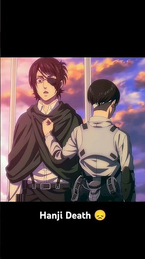 Haanji Death 🥺 Sad Moment In (AOT) #hanji #aot #erenyeager #attackontitanedit #anime