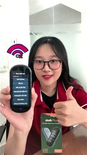 MÁY PHIÊN DỊCH 150 NGÔN NGỮ ATALK PLUS+ BẠN ĐỒNG HÀNH CỦA MỌI CHUYẾN DU LỊCH