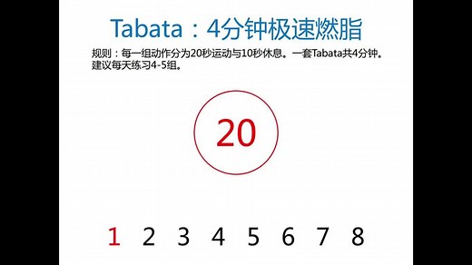 Tabata音乐（无提示音）：计时器
