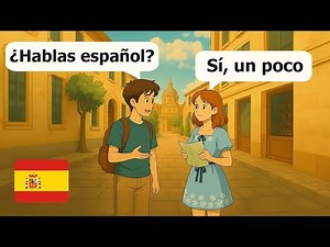 Learn Spanish with Simple Conversation (A1-A2) | 10 Easy Travel Dialogues for beginners