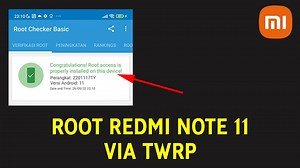 Cara Root Xiaomi Redmi Note 11 via TWRP (Magisk) - EvoTekno