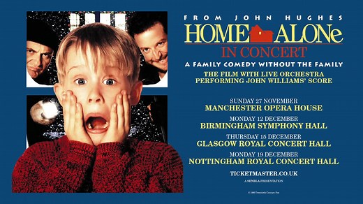 570K views · 157 reactions | Home Alone, the iconic Christmas family film will be brought to life this festive period with the beloved film's charming score, performed live to picture by a full orchestra, in a new way for audiences to experience a classic. Coming to Glasgow Royal Concert Hall on Thursday 15th December Pre-sale tickets are now on sale ! | Senbla Live Events | Facebook