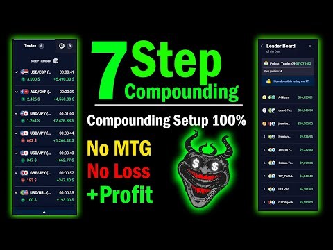 7 Step Compounding | 1 Minute Trading Strategy | Quotex Trading Strategy