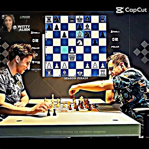 CM WITTEY ALIEN 👽 VS GM LEVON ARONIEN 🔥 #CHESS#CHESSBASEINDIA#MAGNUSCARLSEN#gothamchess ##VIRAL#CR7
