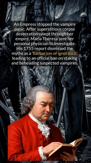 16K views · 260 reactions | An 18th-century Empress used science to debunk vampires and end a panic. | The History Page | Facebook