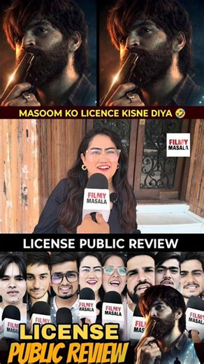 License public review | masoom sharma| license movie review #shortz