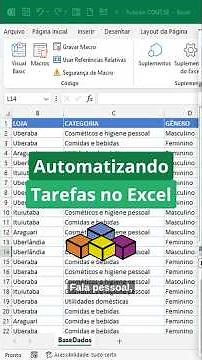 Automação de Tarefas no Excel | #excel