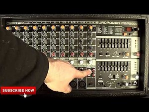 The Behringer Europower PMP 2000D (Pt.1)