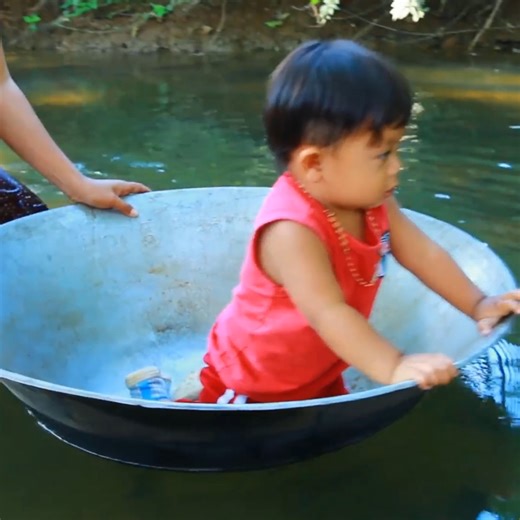 108K views · 859 reactions | Wild Women - baby boy find pick Strawberry_ with mother by river - cooking food for dog | Living And Cooking | Facebook
