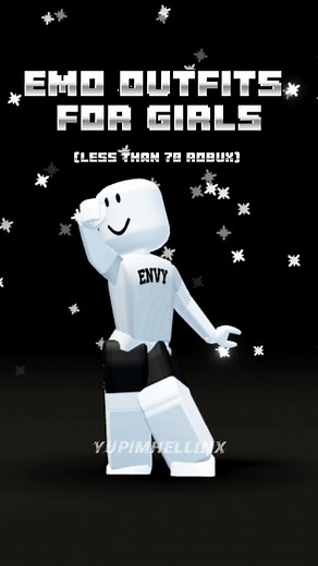 Emo Outfits for Roblox Girls Under 70 Robux 2024