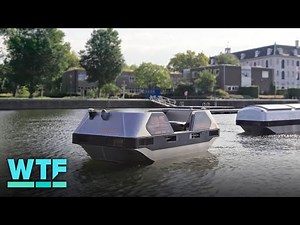 Self-driving boats take to the water, may replace bridges ⛵