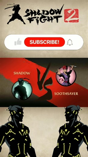 Shadow vs Soothsayer | shadow fight 2 edit#nekki#fyp#shadow#foryou#sf2#gameplay#gaming#shorts#battle