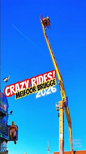 This MayFair is ABSOLUTELY CRAZY!🎡| Bruges | Belgium #shorts #bruges #travel