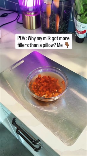 Todd Anderson | Chef on Instagram: "Almond mylk is crazy easy to make at home with just 4 real ingredients. 5 if you count the water 💧 Raw almonds, filtered water, dates, sea salt, and a splash of vanilla. No gums. No oils. No weird lab stuff. You don’t need a fancy juicer for this. A blender and a nut-milk bag gets it silky every time. Clean, creamy, and actually good for you. And the almond pulp? I’m dehydrating it and turning it into tortillas later. Zero waste, full flavor 🌿"