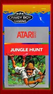 Jungle Hunt Atari 2600 Gameplay #retrogaming #Atari #2600