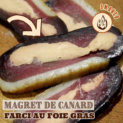 La recette du magret de canard farci au foie gras 🦆 | Le Barbecue de Rafa